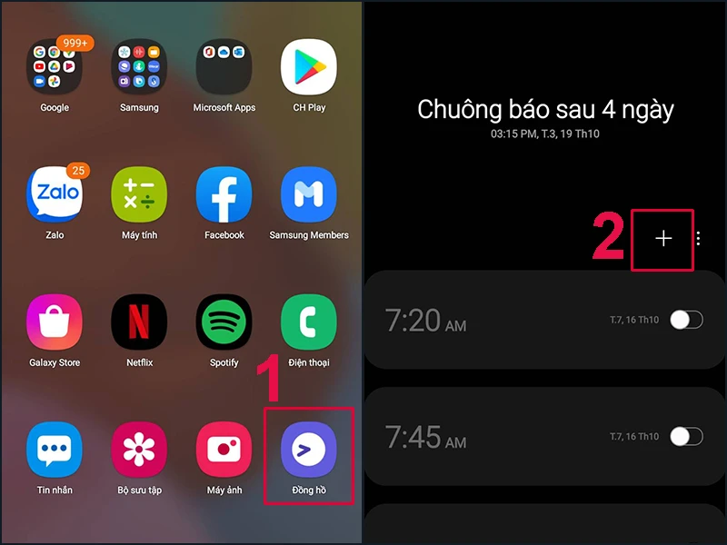 Cách đổi nhạc chuông báo thức Samsung đơn giản
