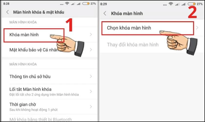 Cách cài mật khẩu điện thoại Android và iPhone nhanh nhất