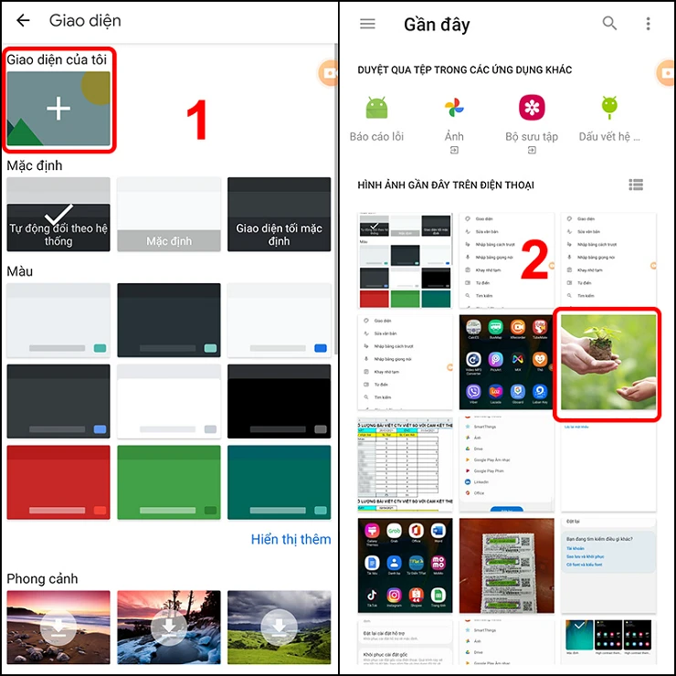 6+ cách đổi hình nền bàn phím điện thoại Samsung, iPhone đơn giản