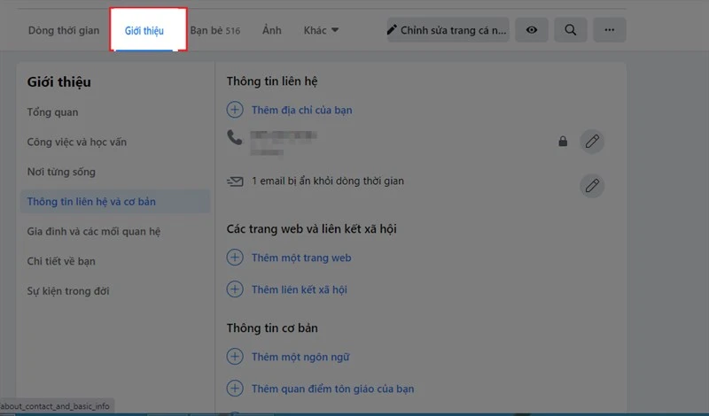 Cách tắt thông báo sinh nhật, ẩn, đổi ngày sinh Facebook