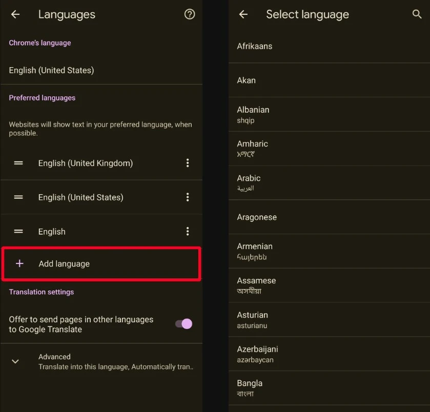 Cách thay đổi ngôn ngữ trong Google Chrome trên Windows và điện thoại Android
