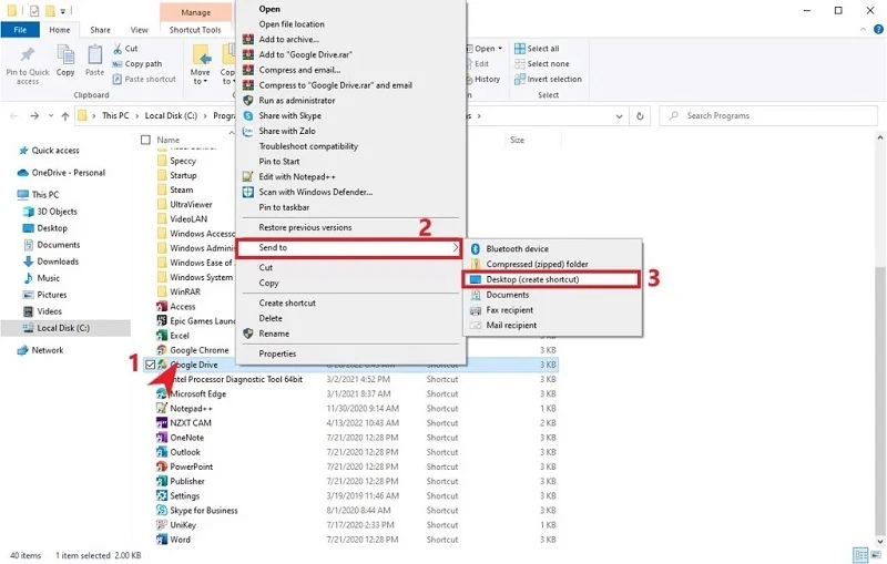 Hướng dẫn cách đưa ứng dụng ra màn hình máy tính đơn giản nhất