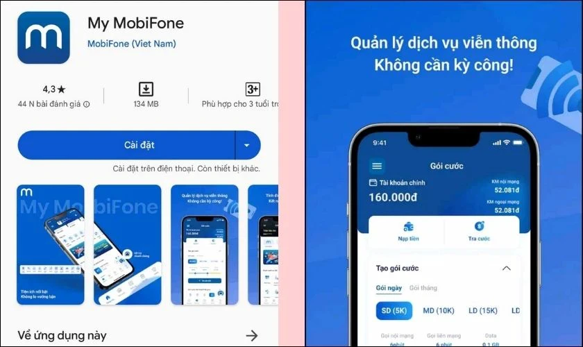 Cách cập nhật thông tin thuê bao MobiFone online tại nhà