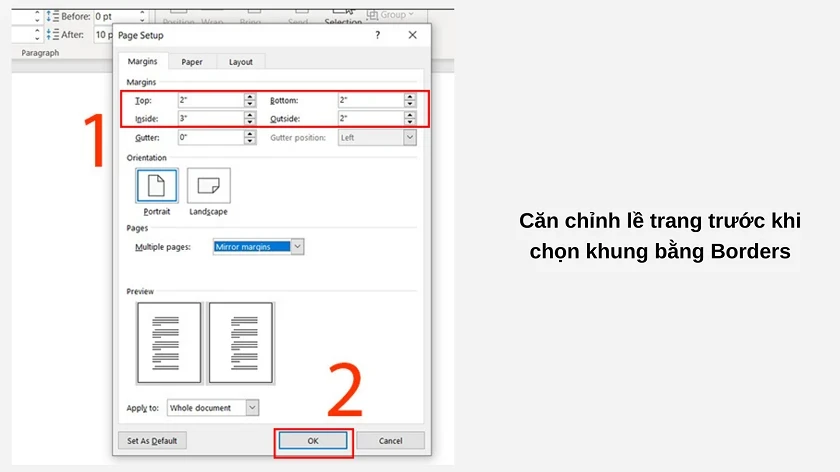 Tại sao cách đóng khung trong Word lại quan trọng
