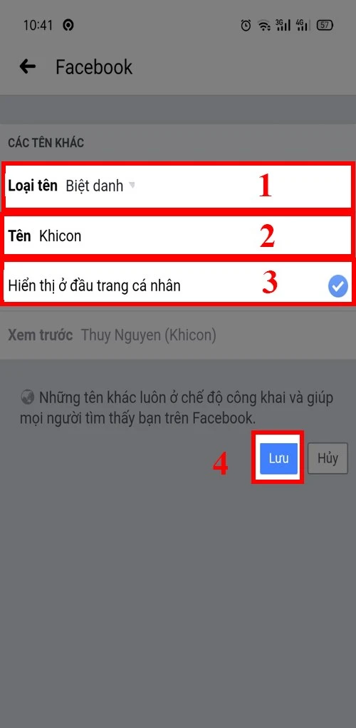 Cách đặt, đổi, xóa biệt hiệu Facebook trên máy tính, điện thoại