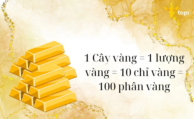 Cây vàng bao nhiêu tiền trên thị trường hiện nay