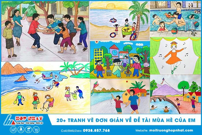 Khám Phá Vẽ Tranh Sinh Hoạt Đơn Giản