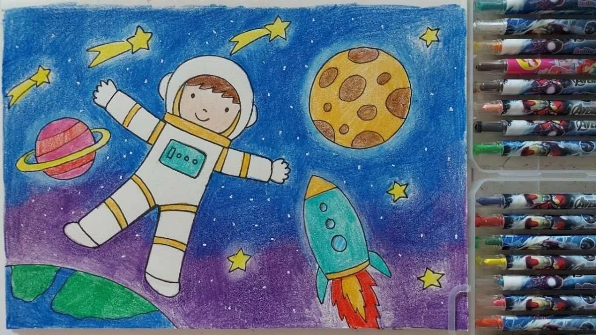 Vẽ tranh ước mơ: Khát vọng tương lai của các em