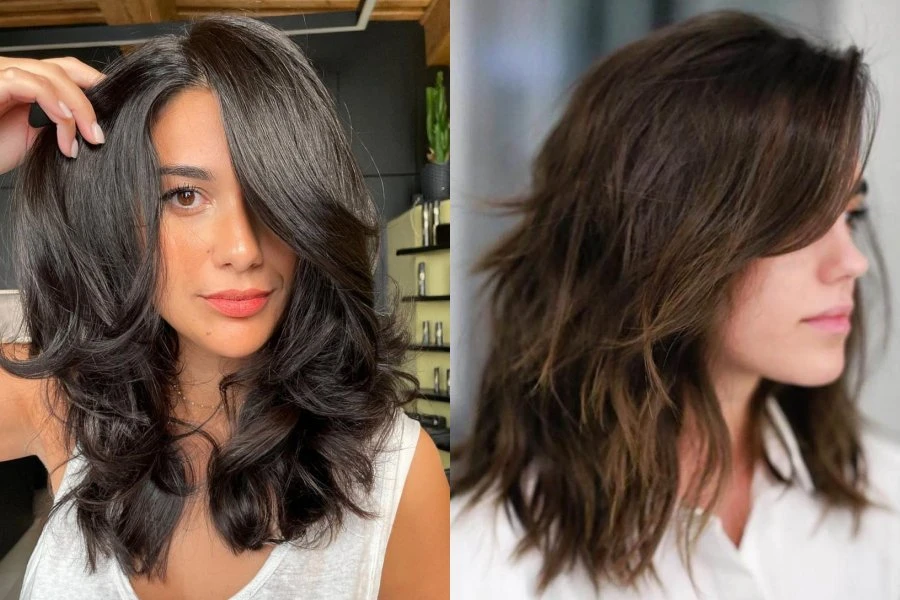 Tóc Layer Medium Length: Vẻ Đẹp Tự Nhiên Đầy Quyến Rũ