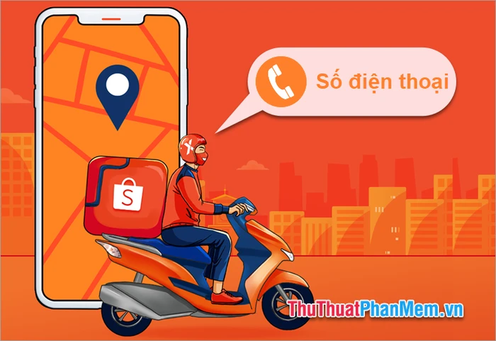 Cách tìm số điện thoại Shipper Shopee Express