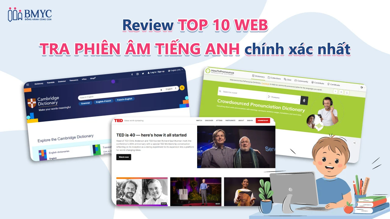 Top 10 Website Tra Phiên Âm Tiếng Anh Chính Xác