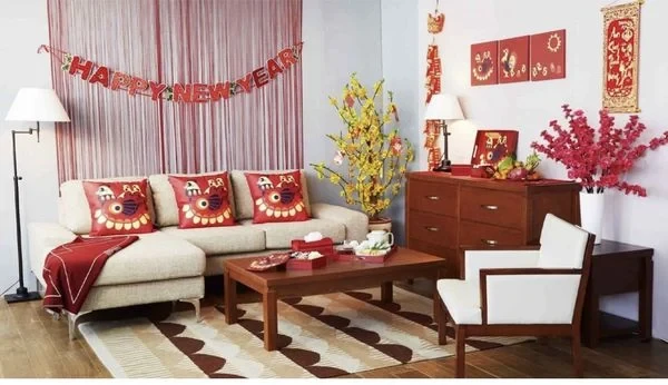 1001+ Ý Tưởng Trang Trí Phòng Khách Ngày Tết Đẹp, Ấm Cúng 2024