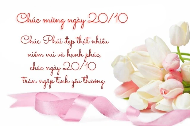 60 Mẫu thiệp chúc mừng ngày phụ nữ Việt Nam 20/10 đẹp 2024