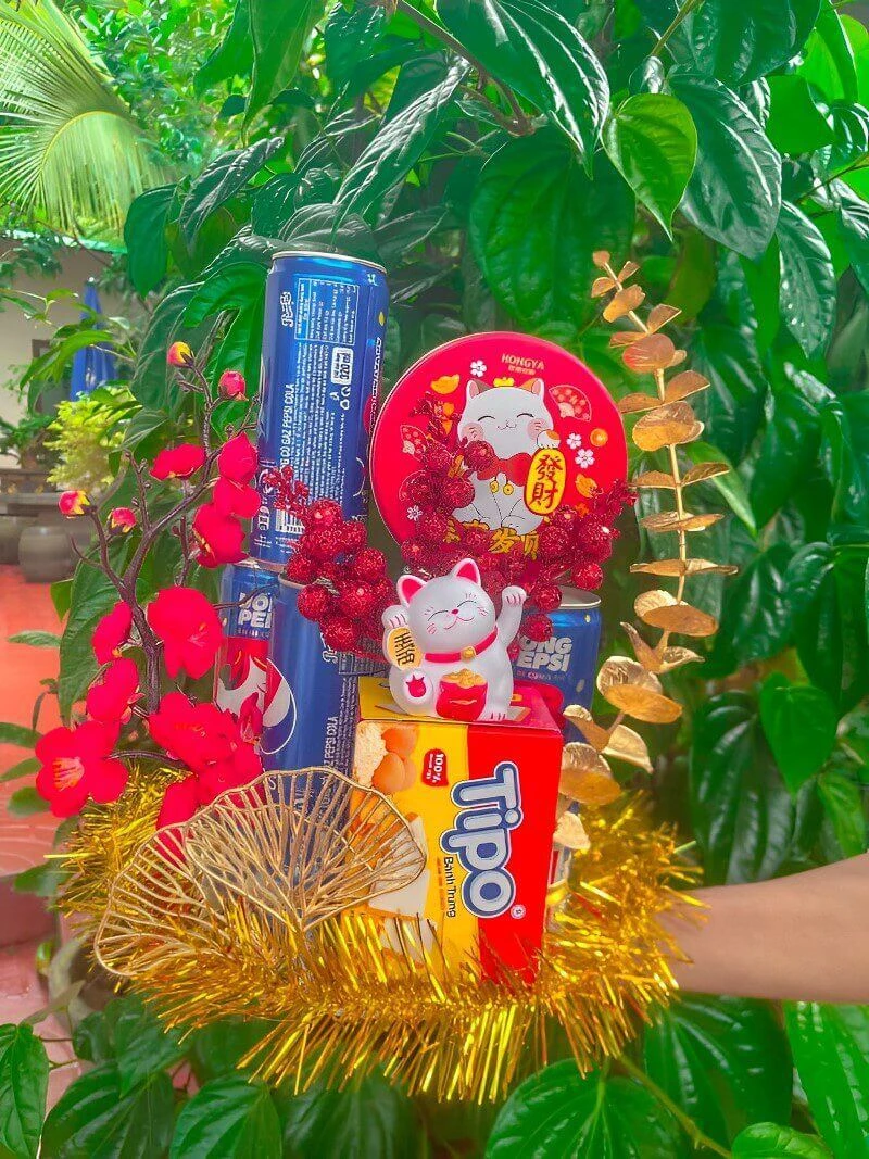 30+ cách làm tháp bánh Tết tài lộc cực dễ và đẹp mắt