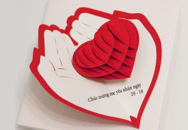 60 Mẫu thiệp chúc mừng ngày phụ nữ Việt Nam 20/10 đẹp 2024