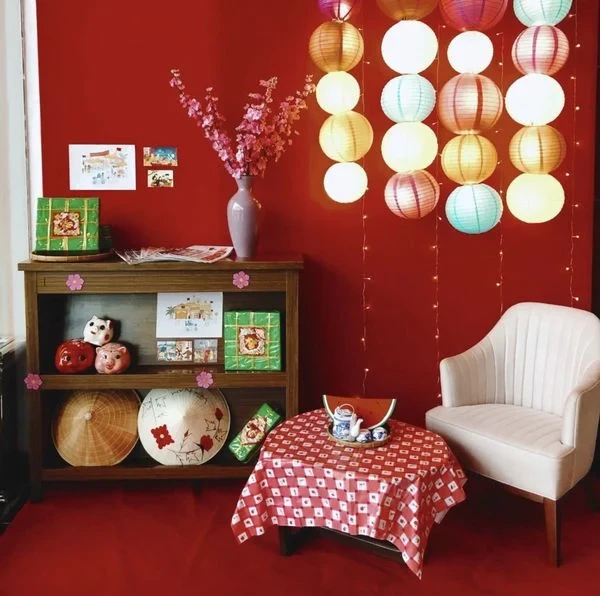 1001+ Ý Tưởng Trang Trí Phòng Khách Ngày Tết Đẹp, Ấm Cúng 2024