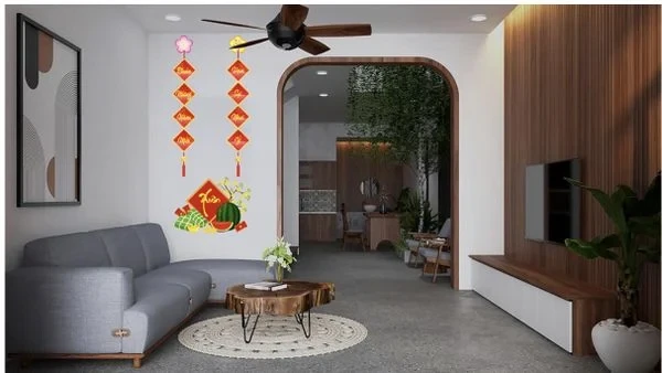 1001+ Ý Tưởng Trang Trí Phòng Khách Ngày Tết Đẹp, Ấm Cúng 2024