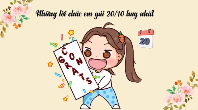 60 Mẫu thiệp chúc mừng ngày phụ nữ Việt Nam 20/10 đẹp 2024