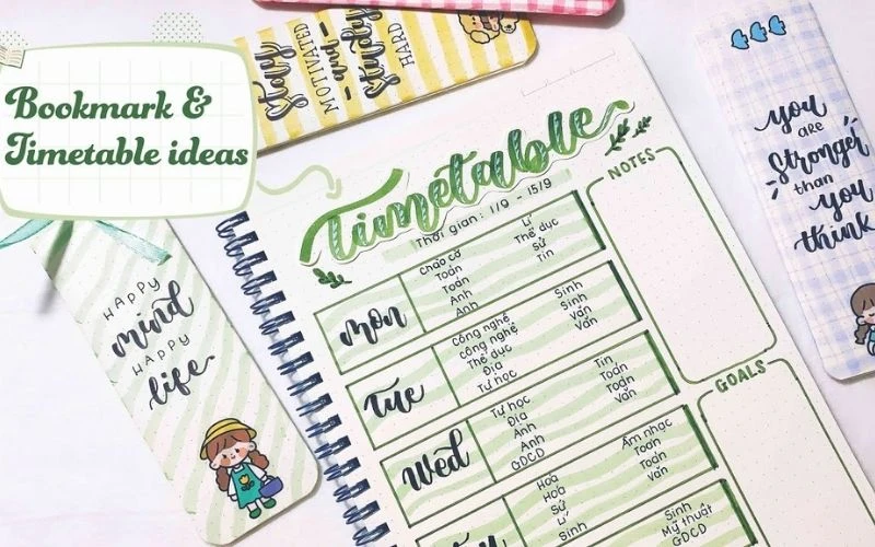 Cách Trang Trí Thời Khóa Biểu Hấp Dẫn Cho Học Sinh