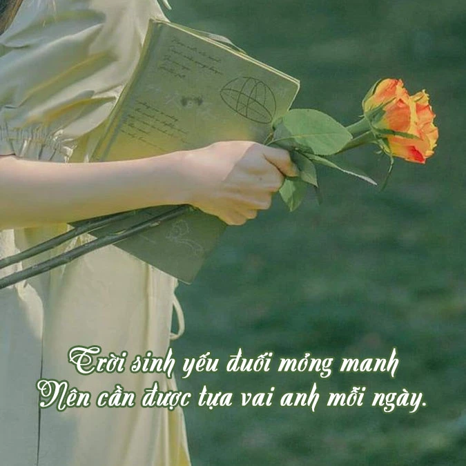 200 câu thơ thả thính 2 câu cực ngọt,