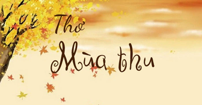 Thơ về mùa thu và sắc màu rực rỡ