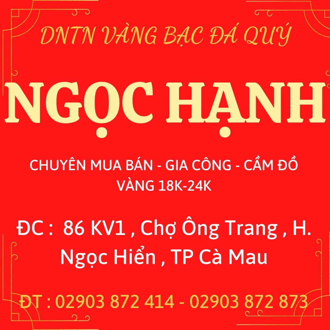 Gia vang tai Ca Mau: Biến động và cơ hội đầu tư