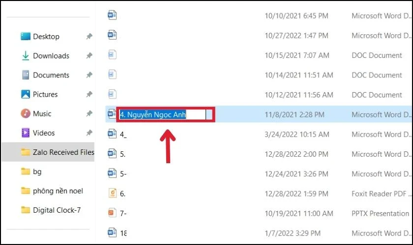Cách đổi tên file Word trên máy tính hiệu quả