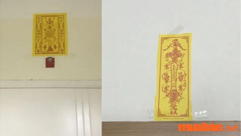Cách dán bùa trấn trạch trong nhà hiệu quả nhất