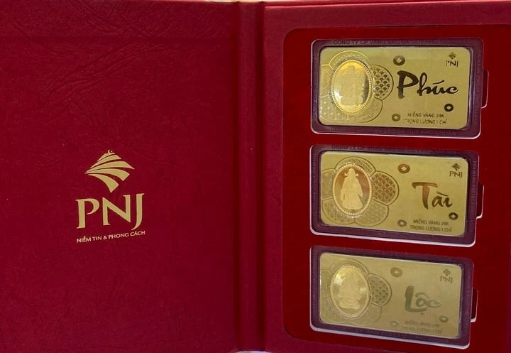 Vàng miếng PNJ 1 chỉ giá bao nhiêu hiện nay