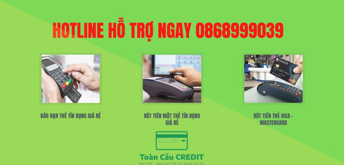 Giải pháp dịch vụ đáo hạn thẻ tín dụng tại Cầu Giấy