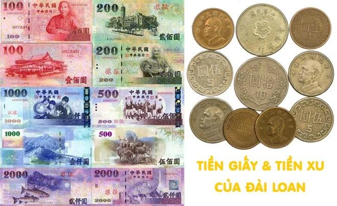 Tìm hiểu về tiền Đài Loan và Tân Đài tệ