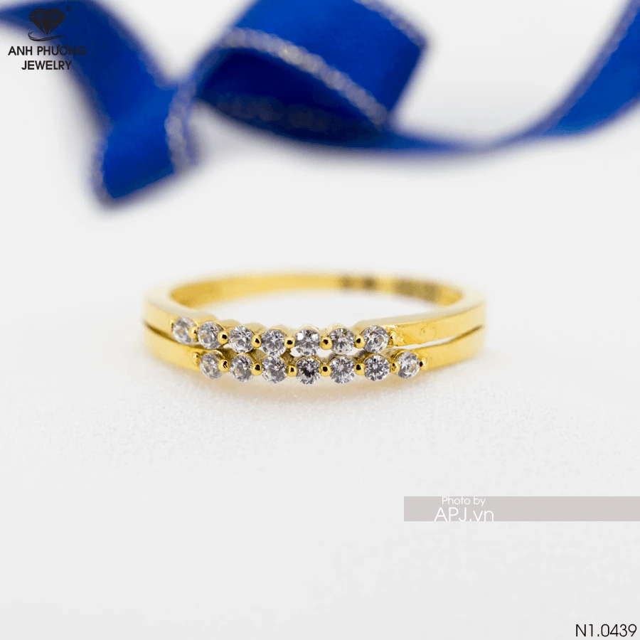 Khám Phá Nhẫn Vàng Nữ 18K Dưới 2 Triệu Đẹp Lịch Lãm