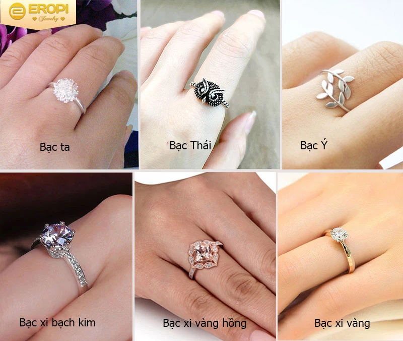 Khám Phá Các Loại Bạc Phổ Biến Trên Thị Trường