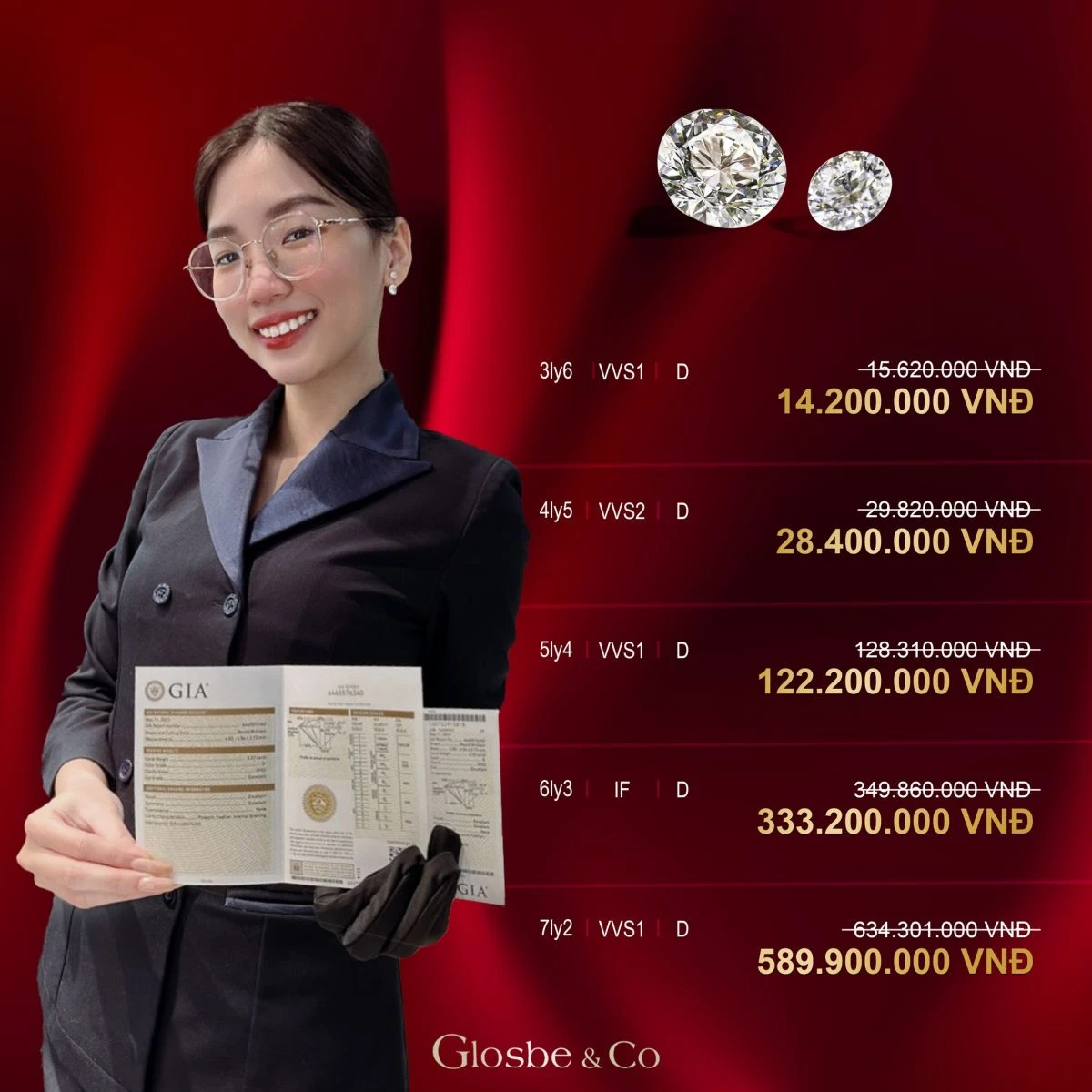 Giá kim cương nhân tạo PNJ và tiềm năng thị trường