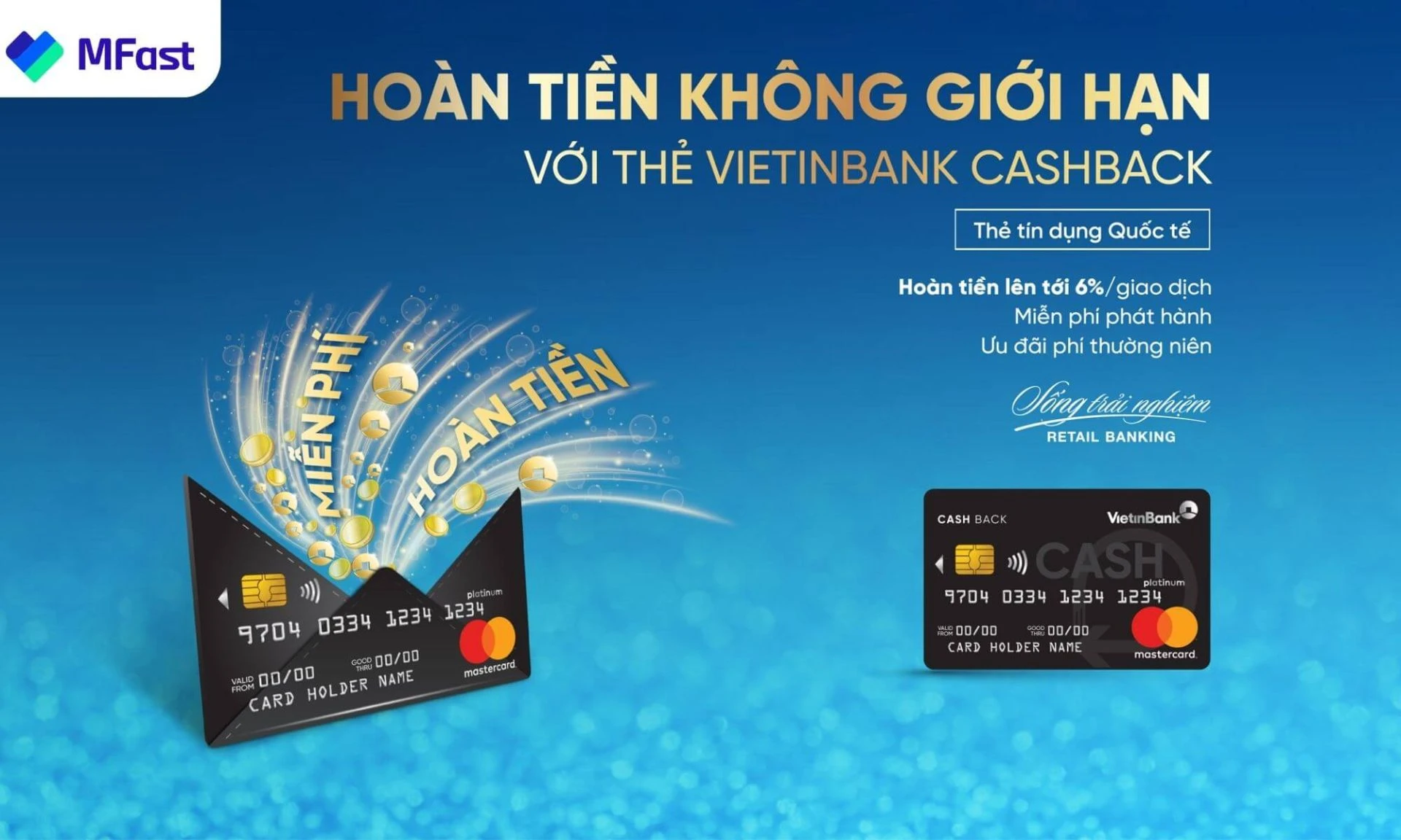 Lợi ích vượt trội của thẻ tín dụng VietinBank
