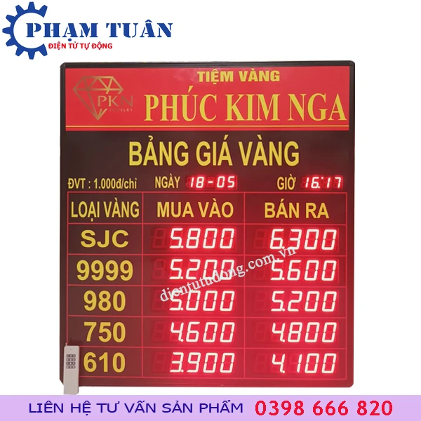 Bảng giá vàng mới nhất và các yếu tố ảnh hưởng