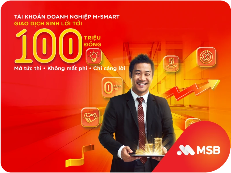 Giải pháp tài chính của MSB cho doanh nghiệp thành công