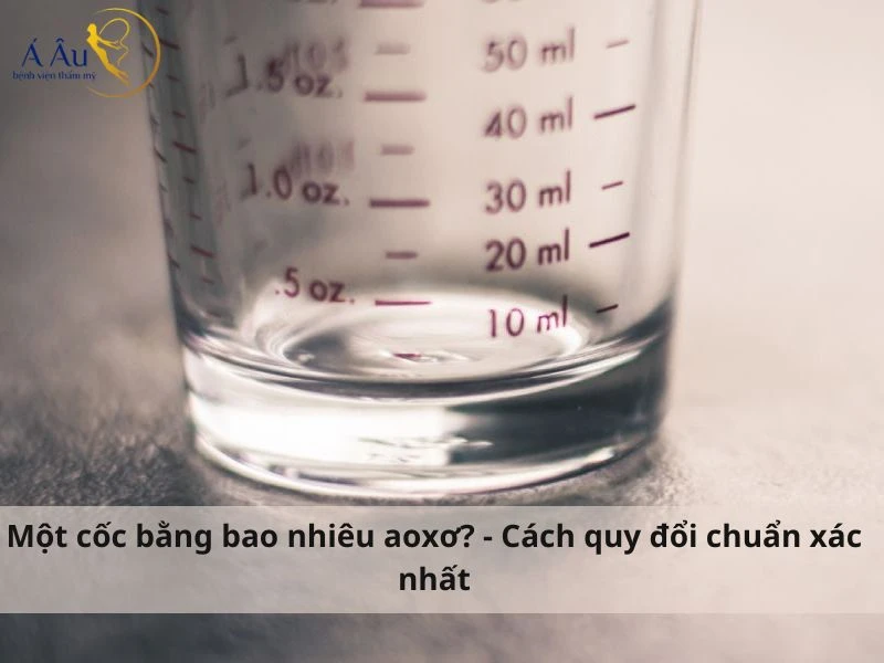 Một cốc bằng bao nhiêu ounce trong nấu nướng