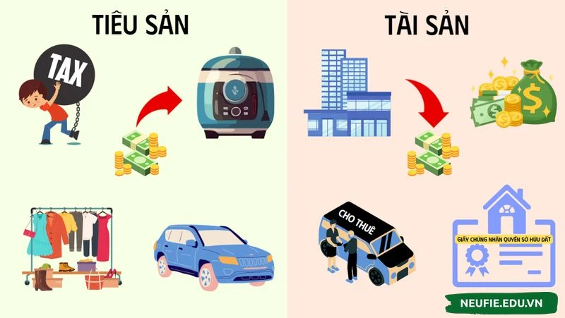 Tiêu sản là gì và cách phân biệt với tài sản