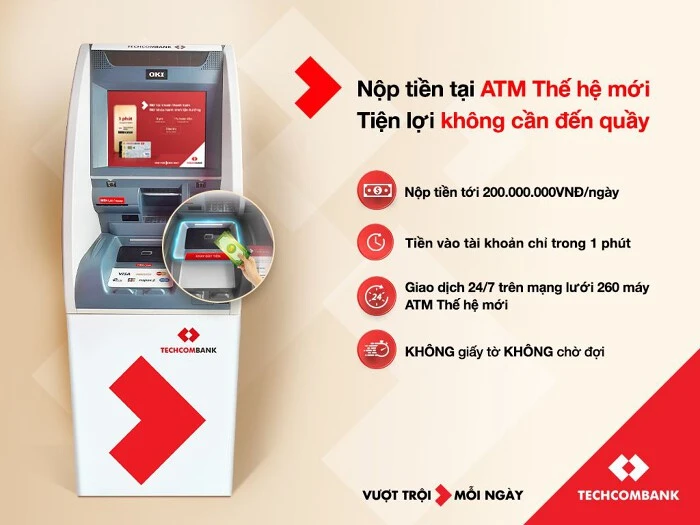 Cây Techcombank gần đây và sự phát triển dịch vụ ngân hàng