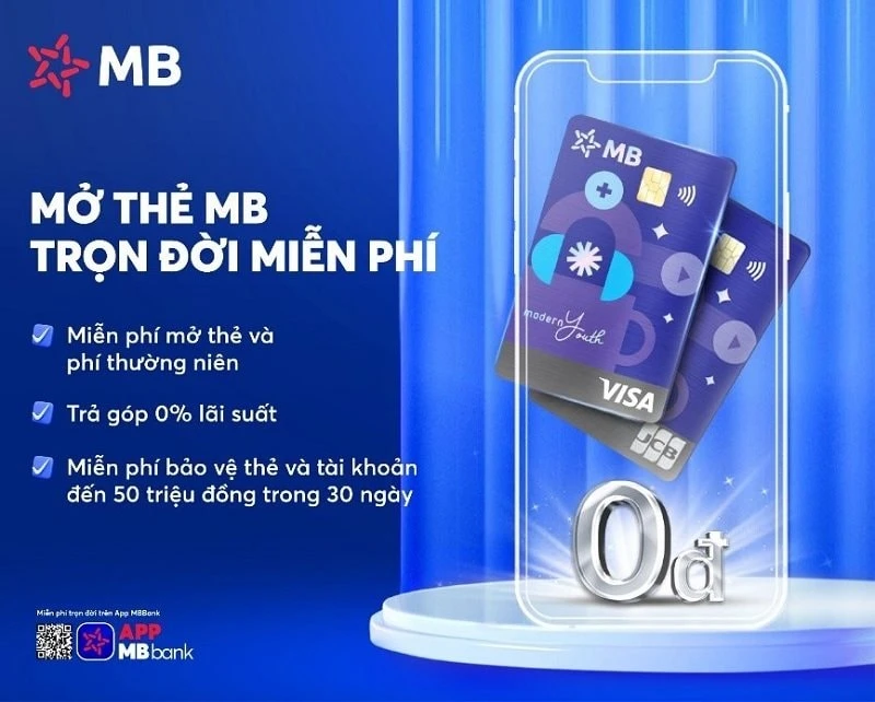 Thẻ tín dụng MB hạn mức 50 triệu giúp quản lý tài chính