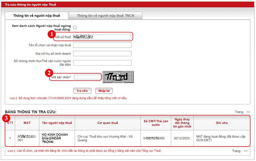 Hướng dẫn tra cứu mst hộ kinh doanh chính xác và nhanh chóng