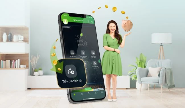 Tiền gửi tích lũy Vietcombank và lợi ích vượt trội
