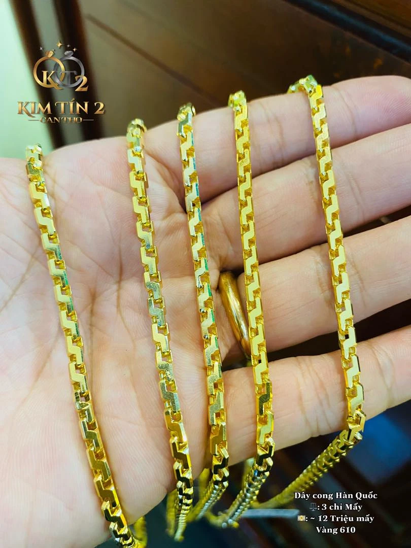 Dây chuyền vàng 18k nam 3 chỉ khẳng định phong cách đẳng cấp