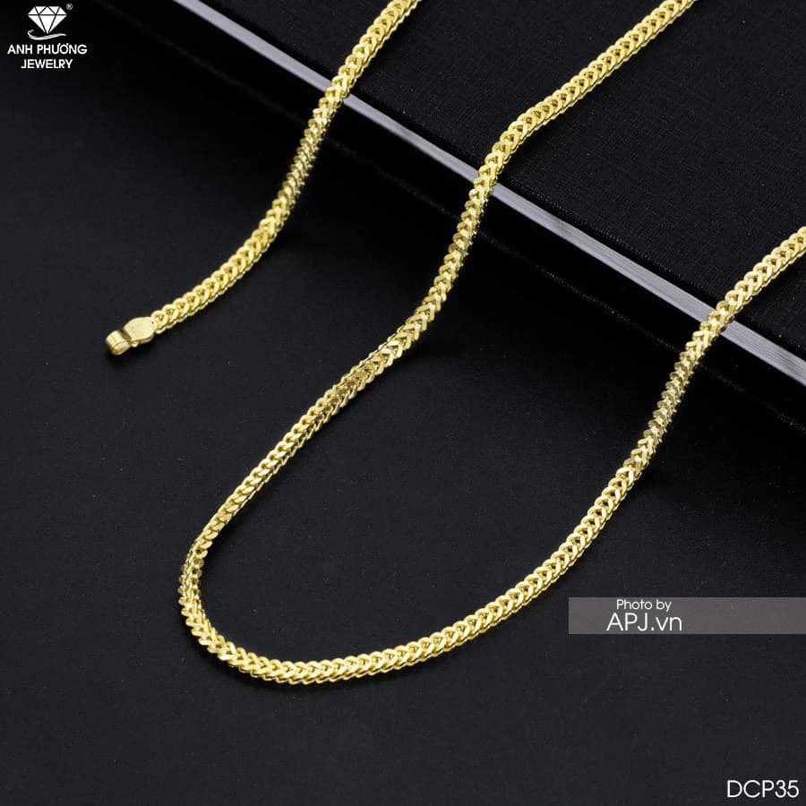 Giá dây chuyền vàng nam 9999 và giá trị đầu tư