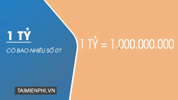 Khám Phá Sự Khác Nhau Giữa Triệu và Tỷ
