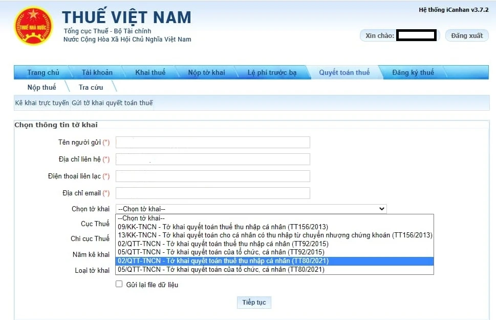 Hướng dẫn hoàn thuế thu nhập cá nhân online dễ dàng