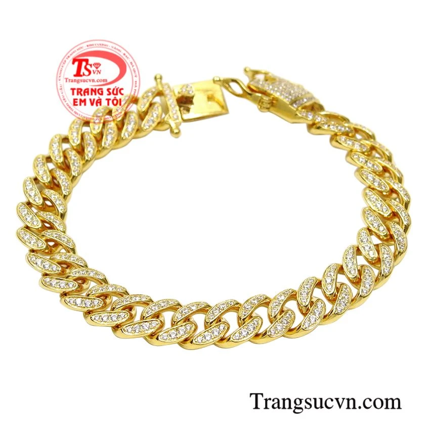 Lắc nam vàng 18k - Biểu tượng của đẳng cấp và sang trọng