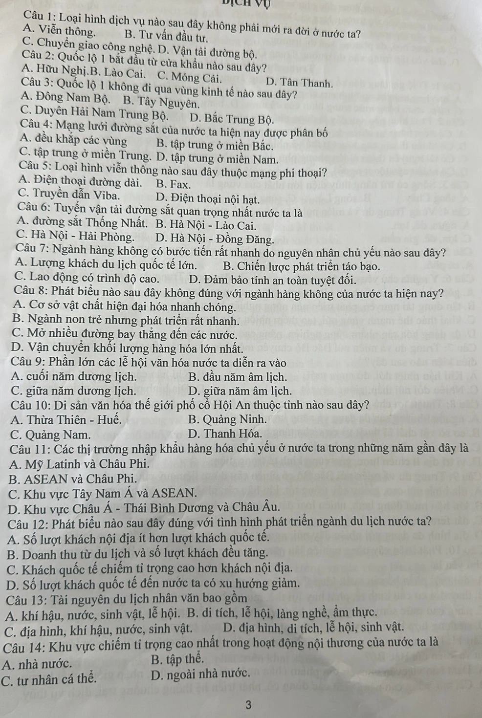Khám Phá Các Dịch Vụ Không Phải Mới Tại Việt Nam
