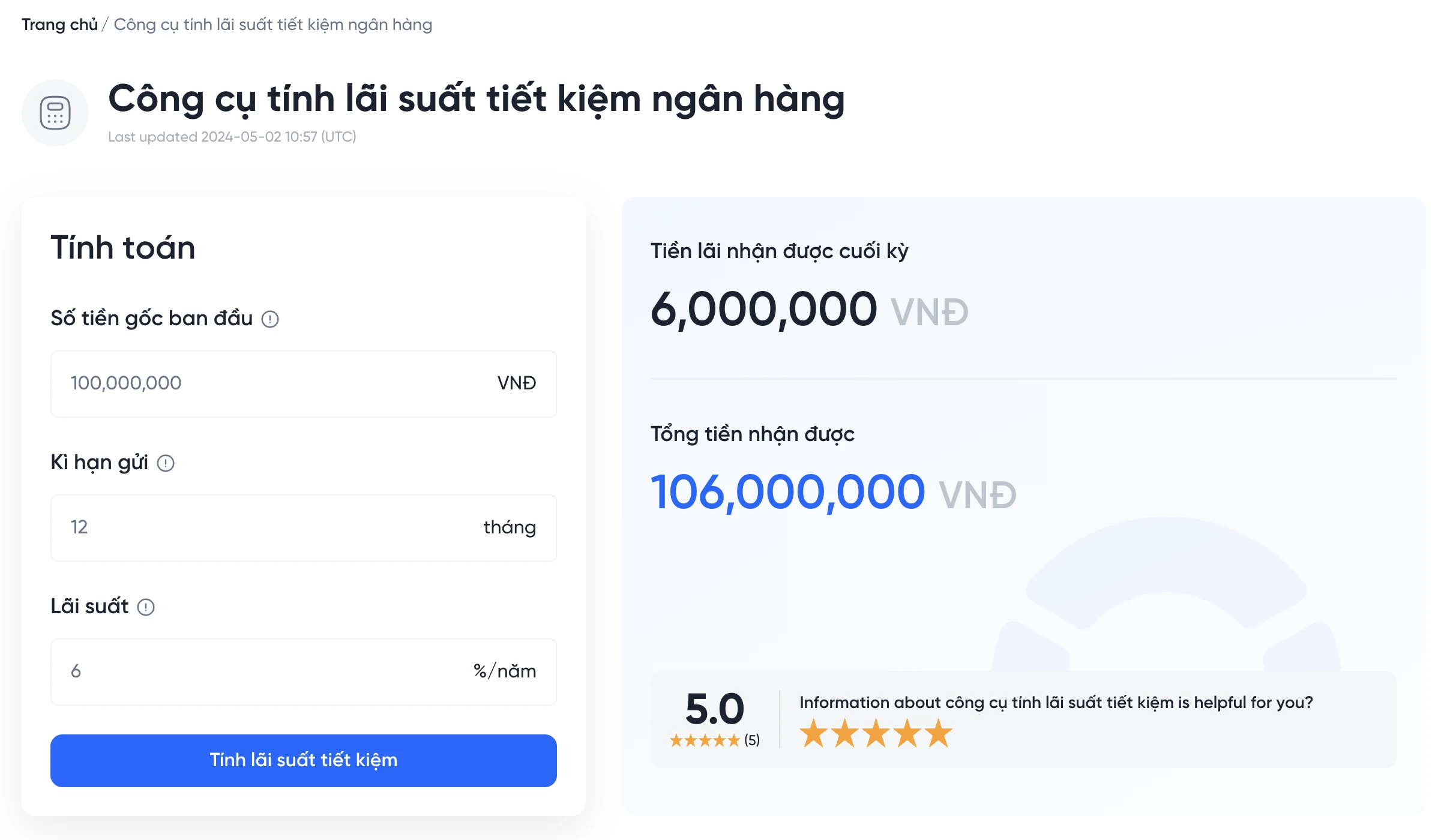 Tính lãi suất ngân hàng Agribank để tối ưu hóa tiết kiệm